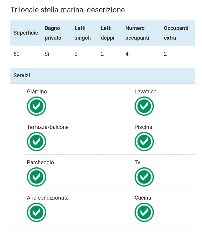 trilocale stella marina
